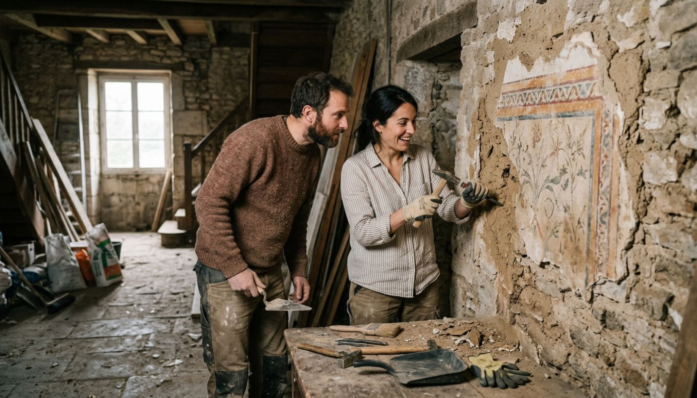 Pourquoi rénover une vieille bâtisse peut révéler des surprises insoupçonnées
