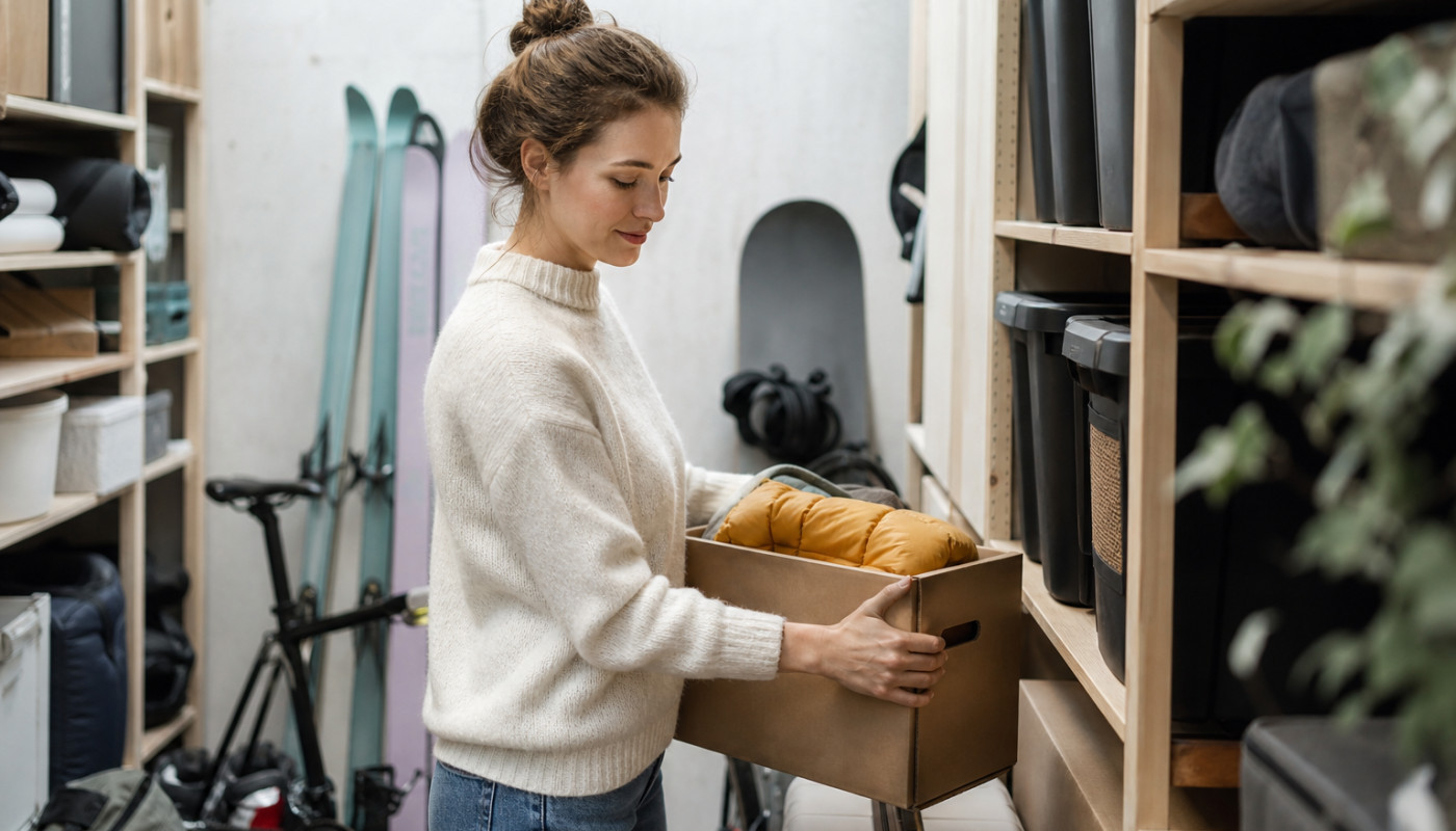 Stocker ses biens saisonniers : la solution méconnue des citadins